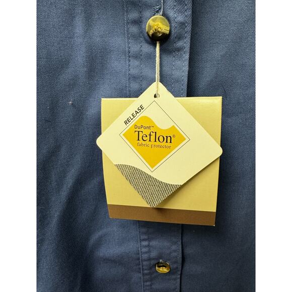 Tri Mountain Women's Long Sleeve‎ Button Down Work Shirt Size XL - Picture 5 of 8